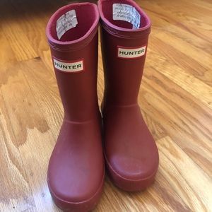 Kids hunter boots
